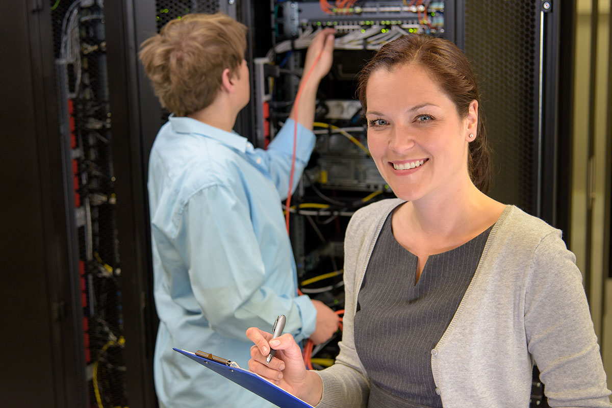 Serverraum – technische Infrastruktur als Grundlage für IT-Sicherheit